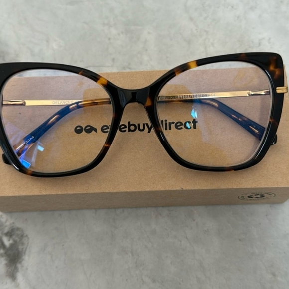 Eyebuydirect Accessories - EyeBuyDirect Tortoise Shell Glasses